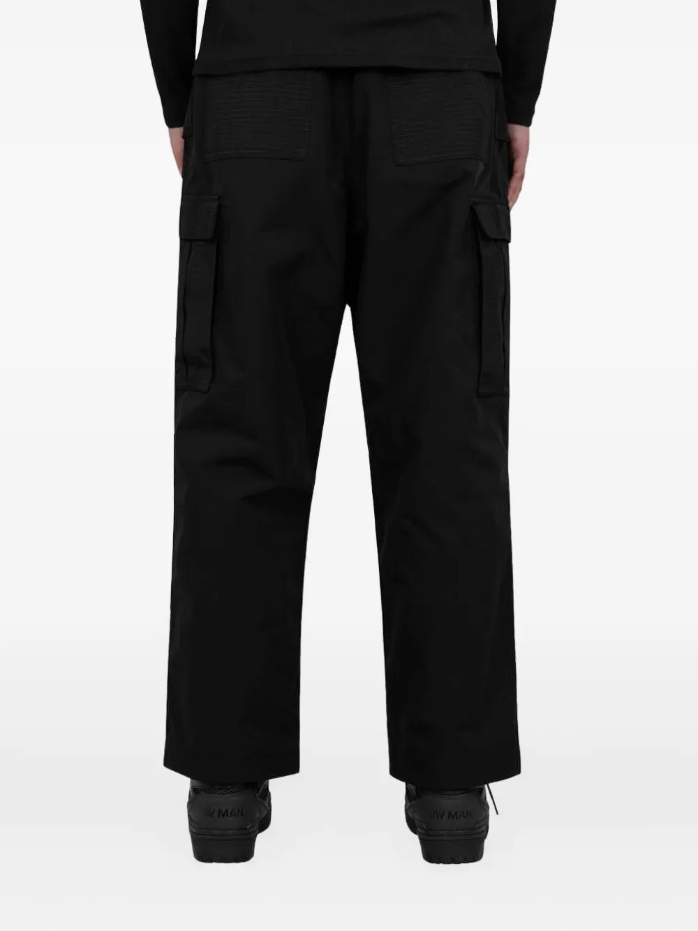 Junya Watanabe MAN Broek met cargo zak Zwart