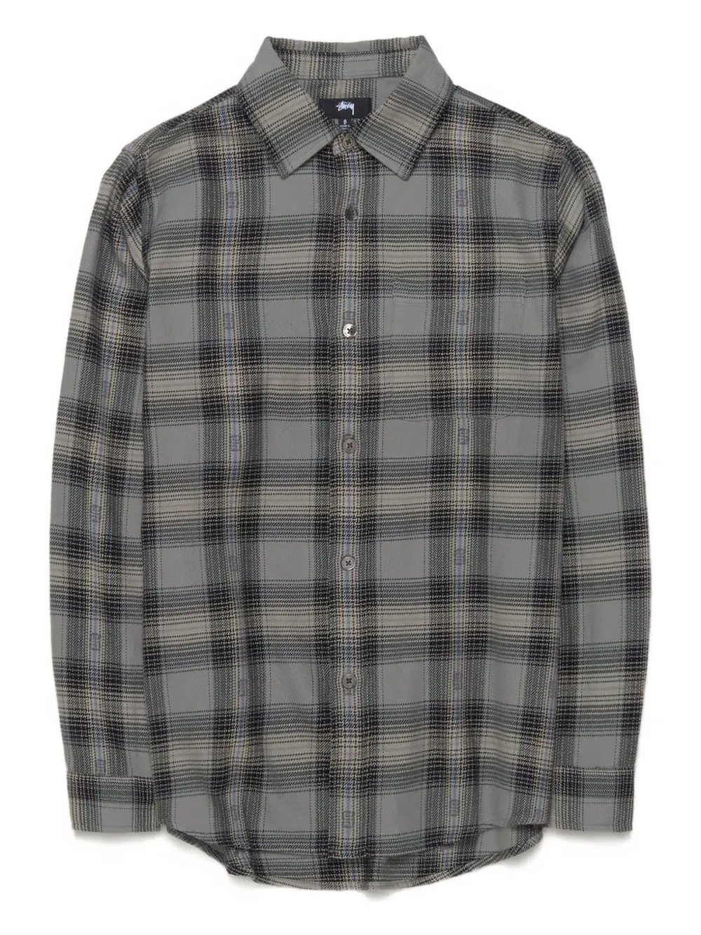 Stüssy Ex Files plaid shirt | Grey | Image 1