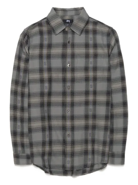 Stüssy Ex Files plaid shirt