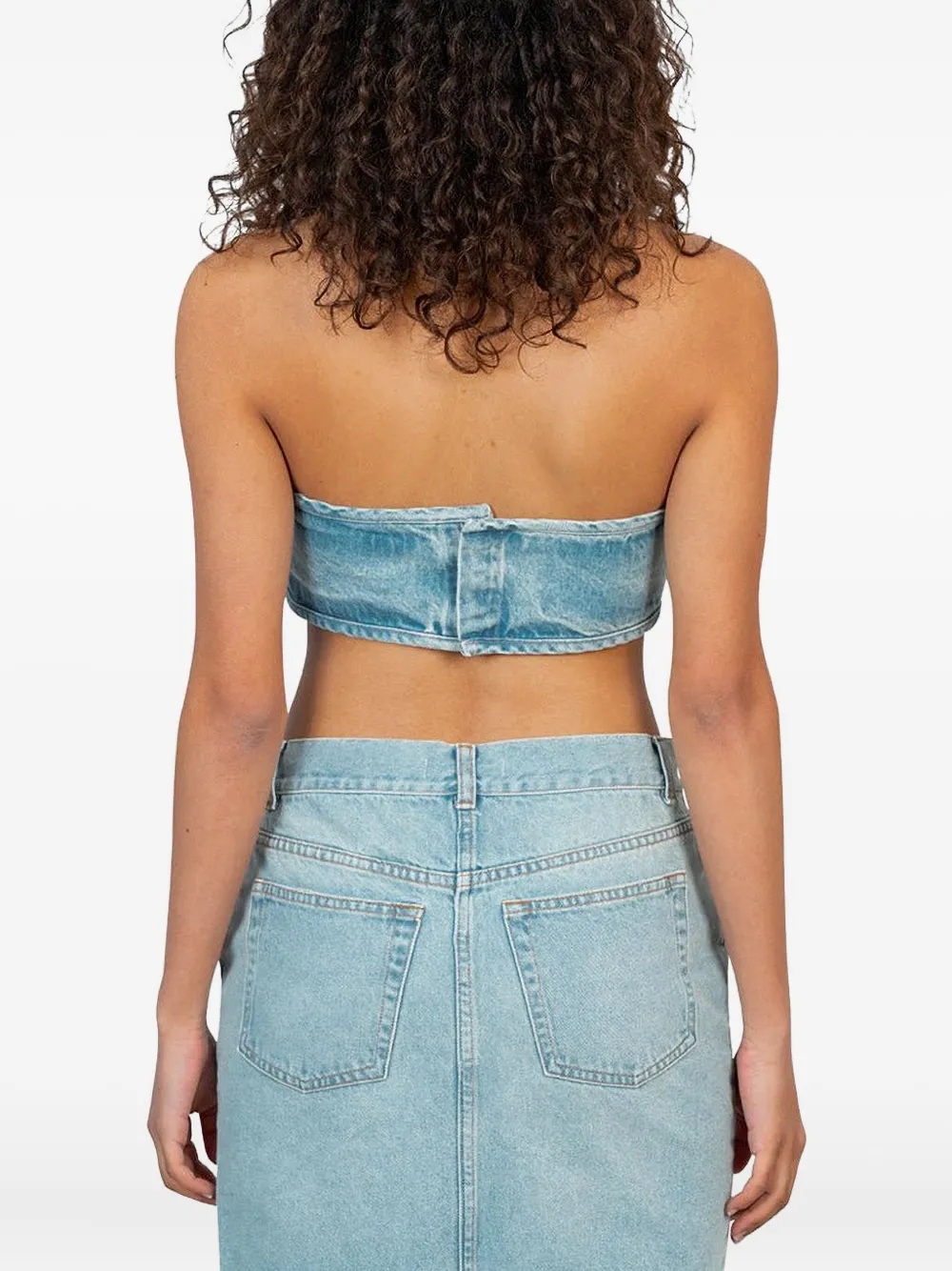 Gimaguas Luna Jeanstop Mit Nietendetail In Blue