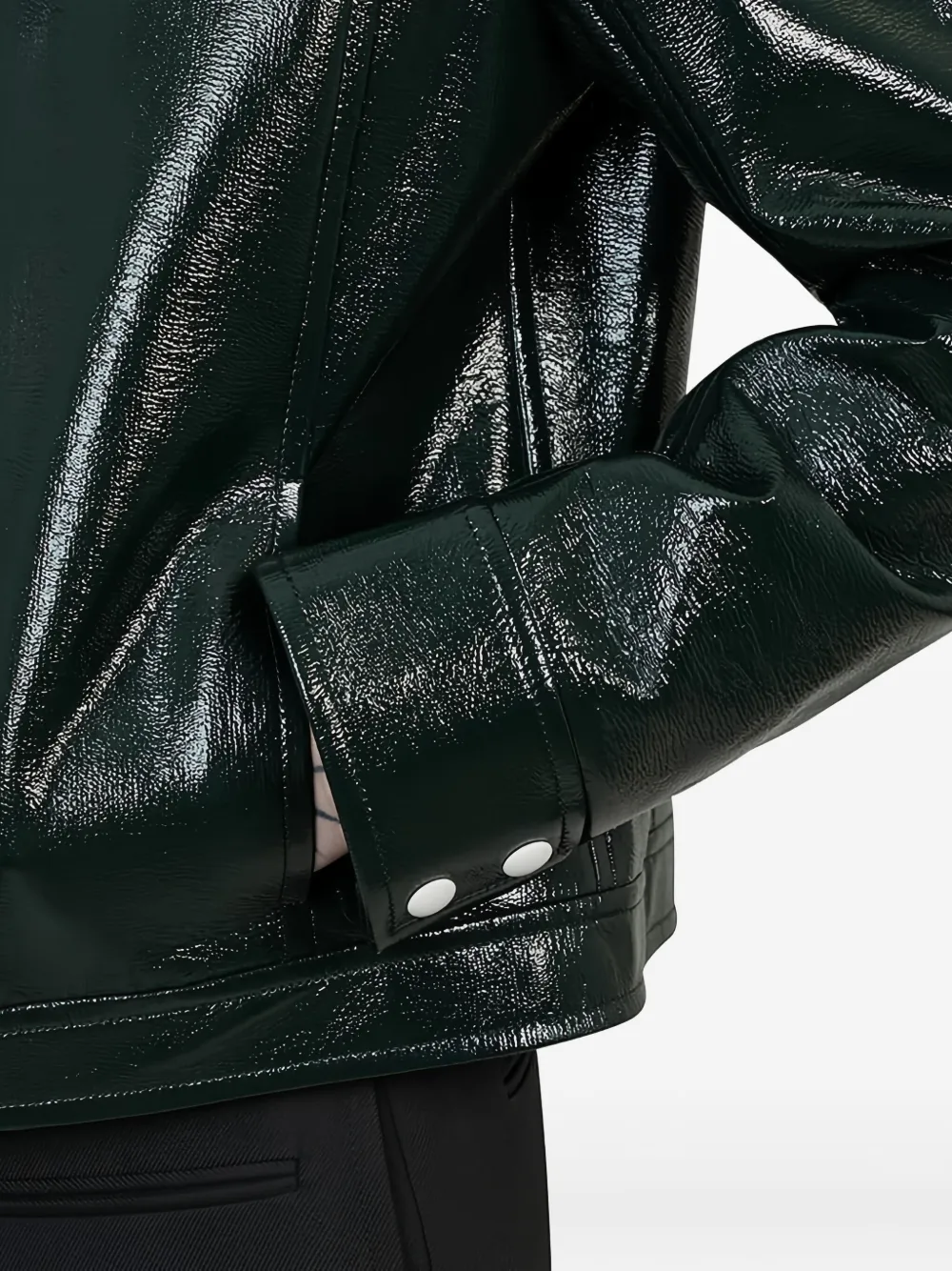 Courrèges Reedition Vinyl jack Groen