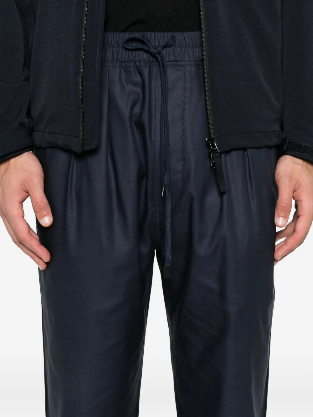 TOM FORD Broek met trekkoord Blauw