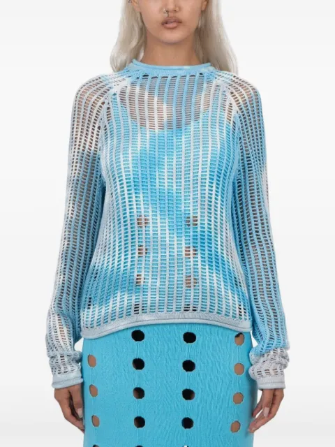 House of Sunny knitted long-sleeve sweater