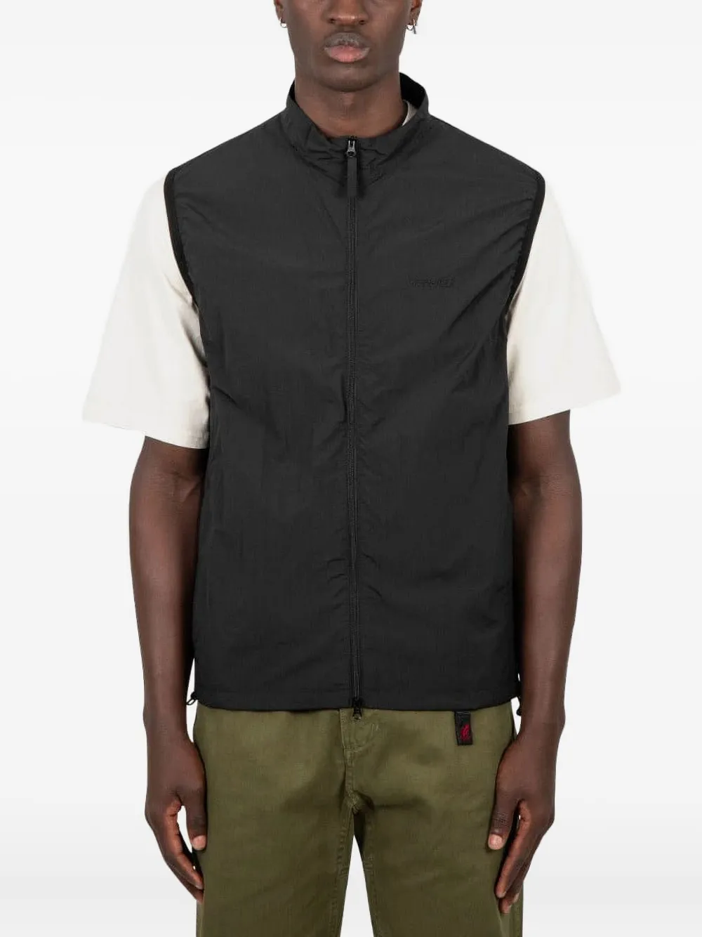 zip-up vest