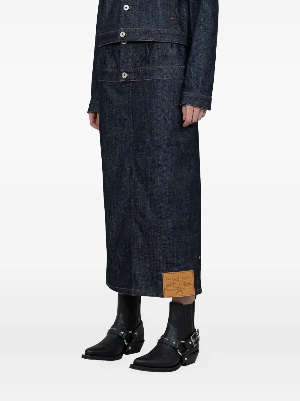 Jean Paul Gaultier Denim rok - BLUE