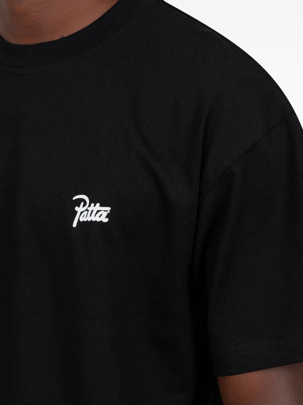 Patta Bark Graphic-print Cotton T-shirt In Black