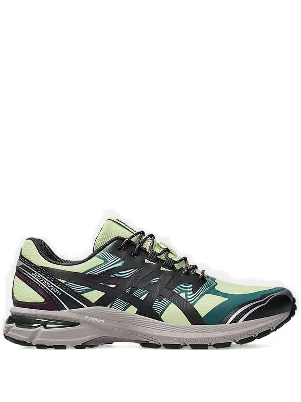 ASICS Gel-terrain trail trainers GREEN BLACK MULTI