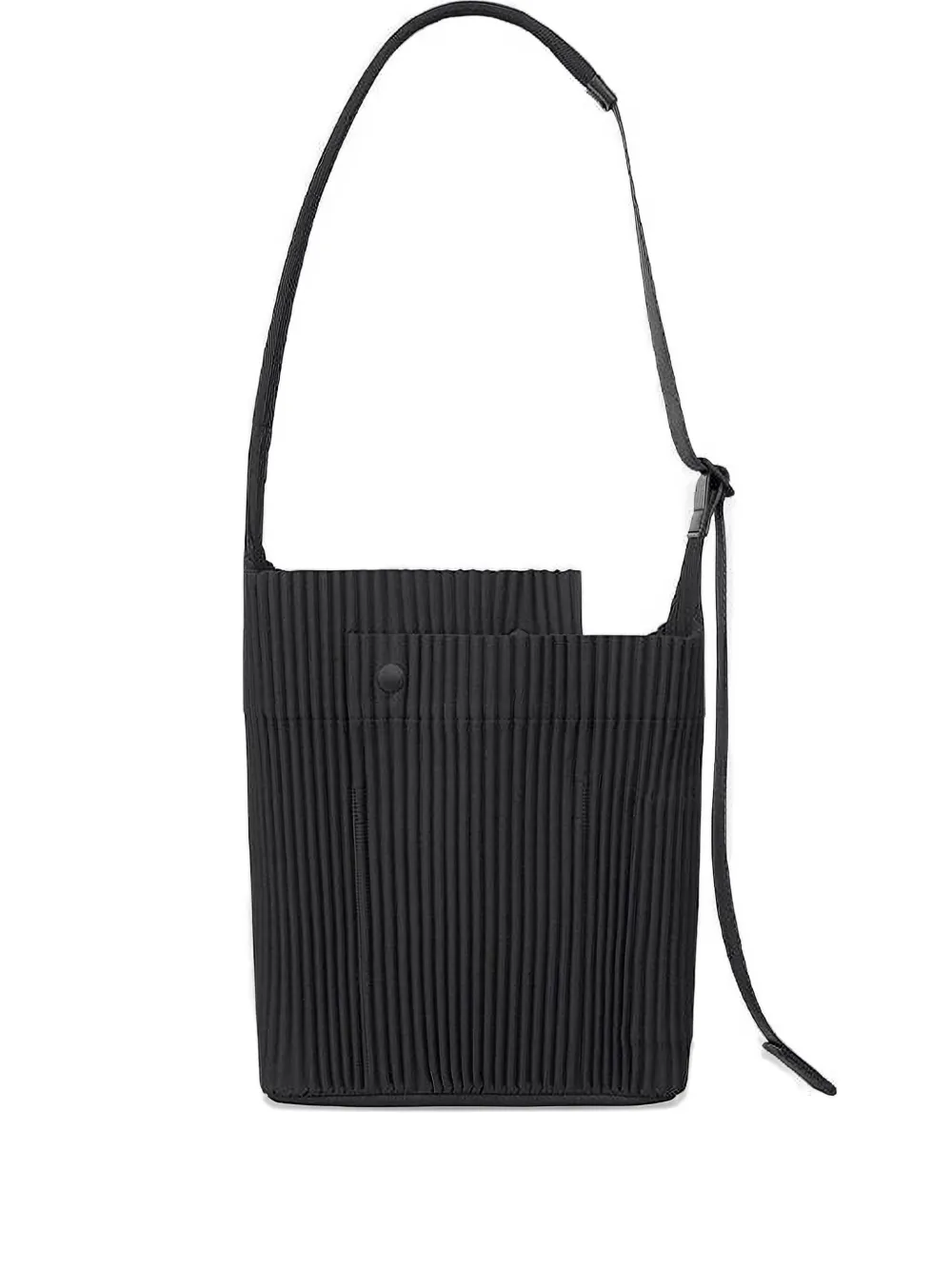 Homme Plissé Issey Miyake pleated tote bag | Black | Image 1