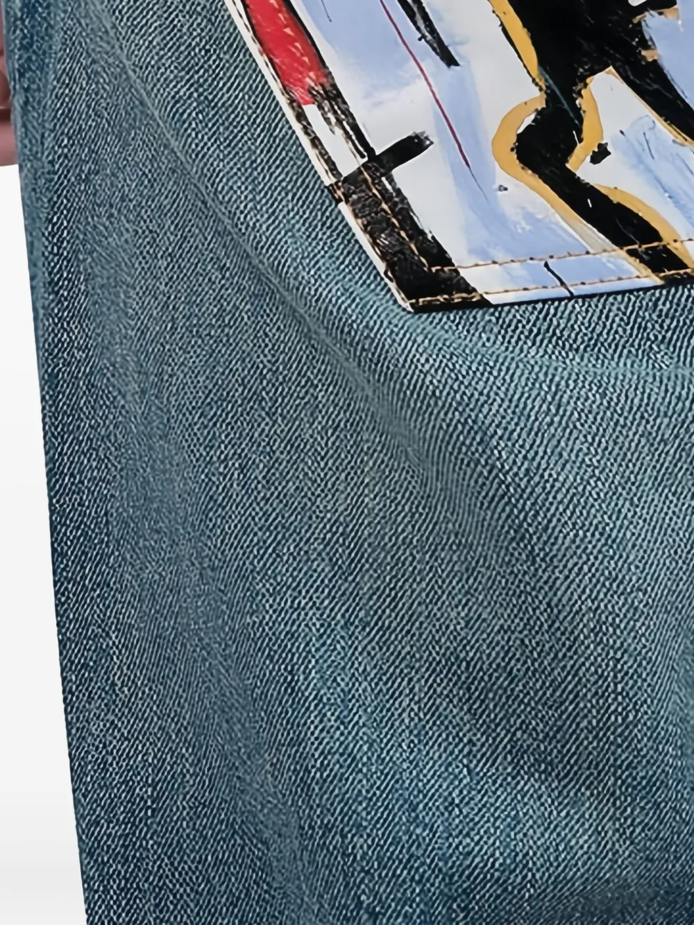 Junya Watanabe MAN Jeans met opgestikte zakken Blauw