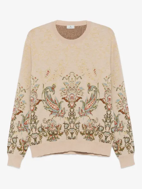 ETRO Suéter com padronagem paisley