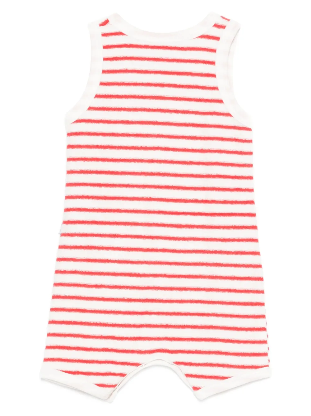 Petit Bateau Mouwloze romper - Wit