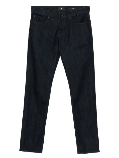 7 For All Mankind logo-patch jeans
