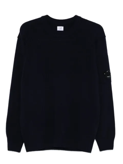 C.P. Company lens-detail crew-neck sweater