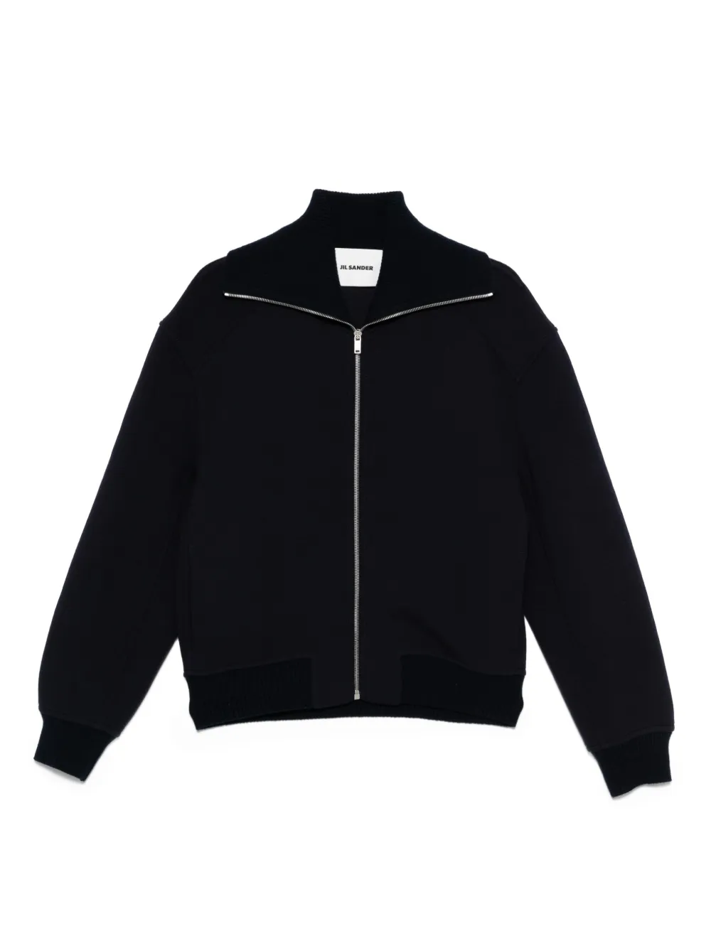 Jil Sander Jack met rits Blauw