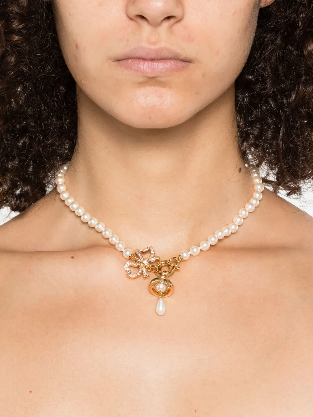 Vivienne Westwood bow-pendant necklace | Image 2