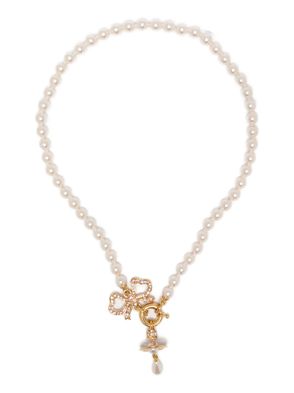 Vivienne Westwood bow-pendant necklace | Gold | Image 1