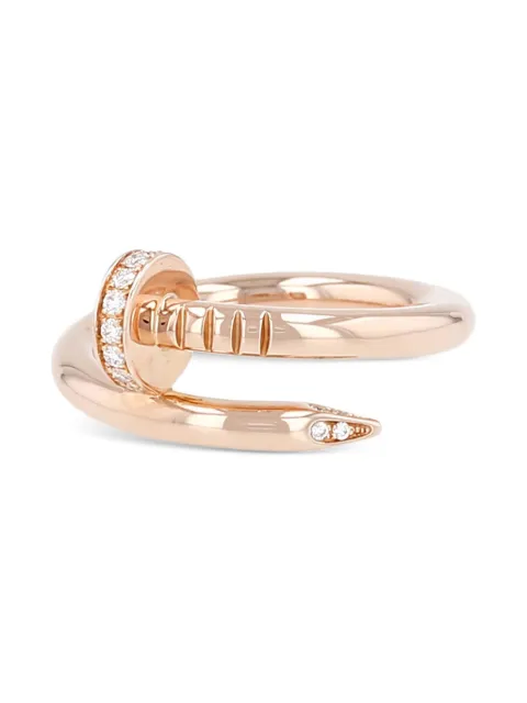Cartier 18kt rose gold Juste Un Clou diamond ring