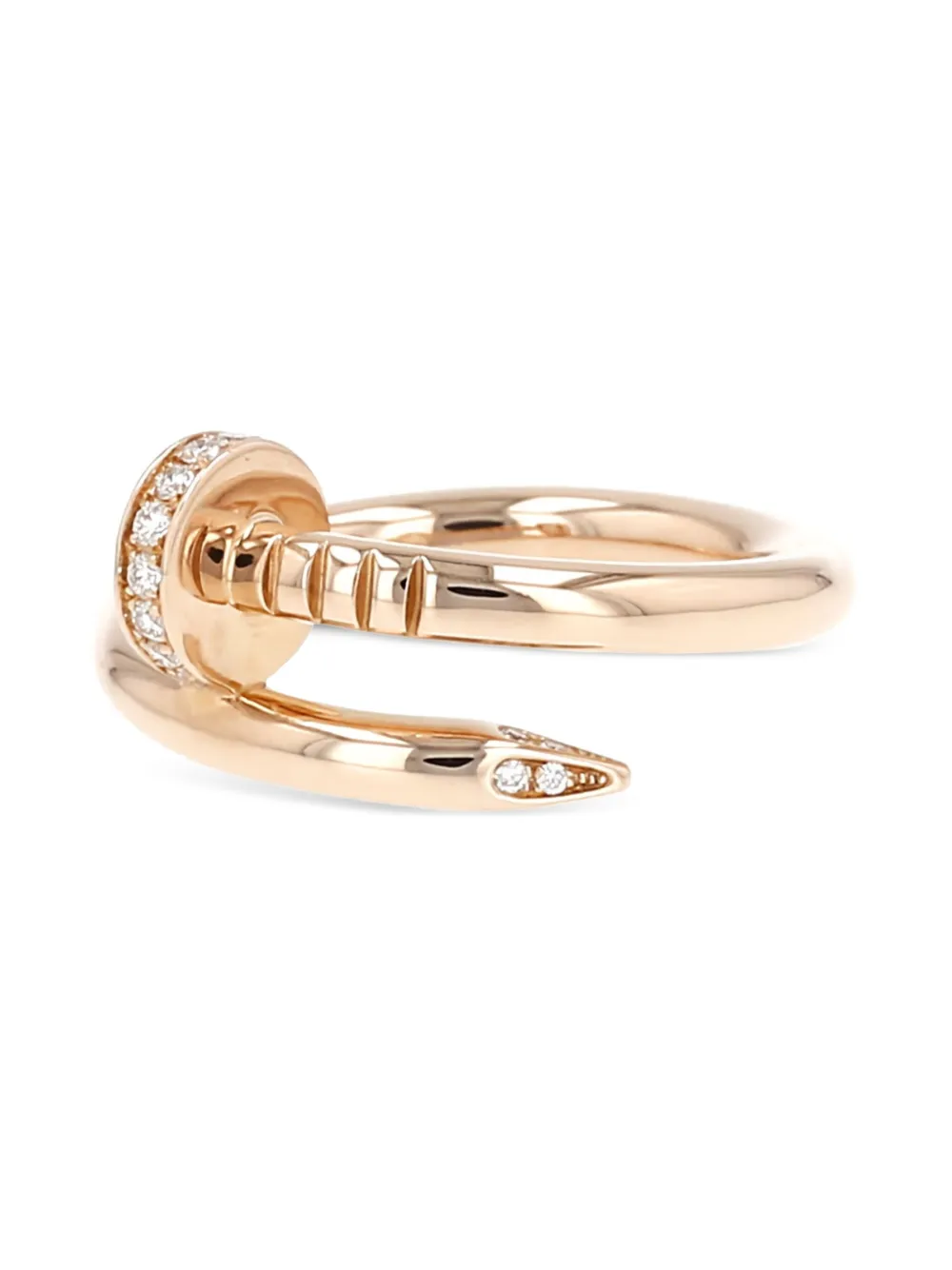 Cartier 18kt rose gold Juste Un Clou diamond ring | Pre-Owned | Image 2