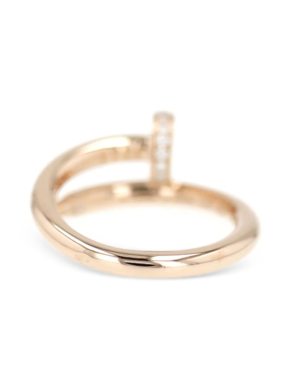 Cartier 18kt rose gold Juste Un Clou diamond ring | Pre-Owned | Image 2