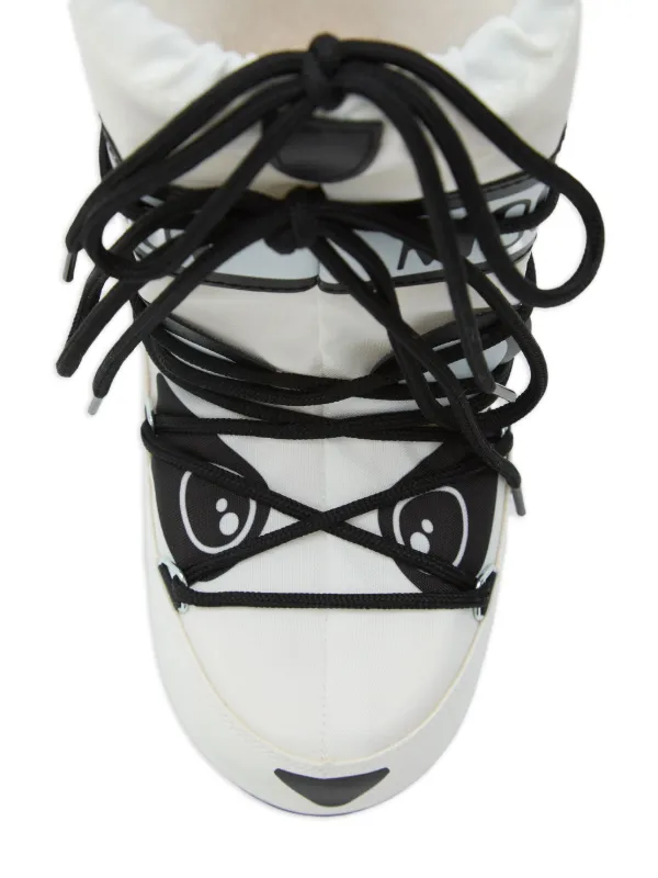 Curb panelled suede sneakers