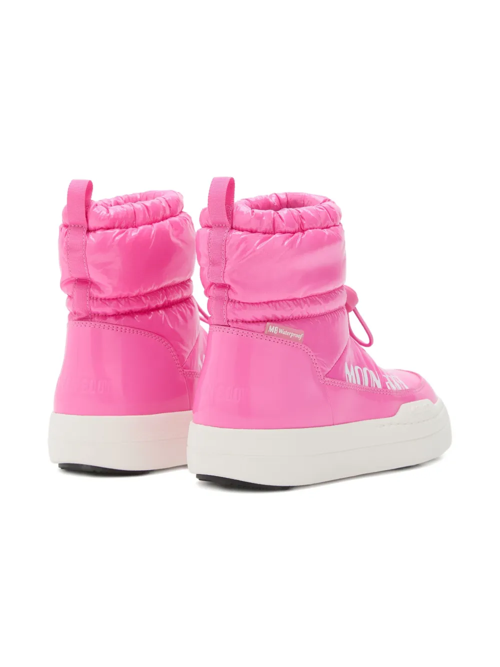Moon Boot Kids quilted mid-calf snow boots Pink