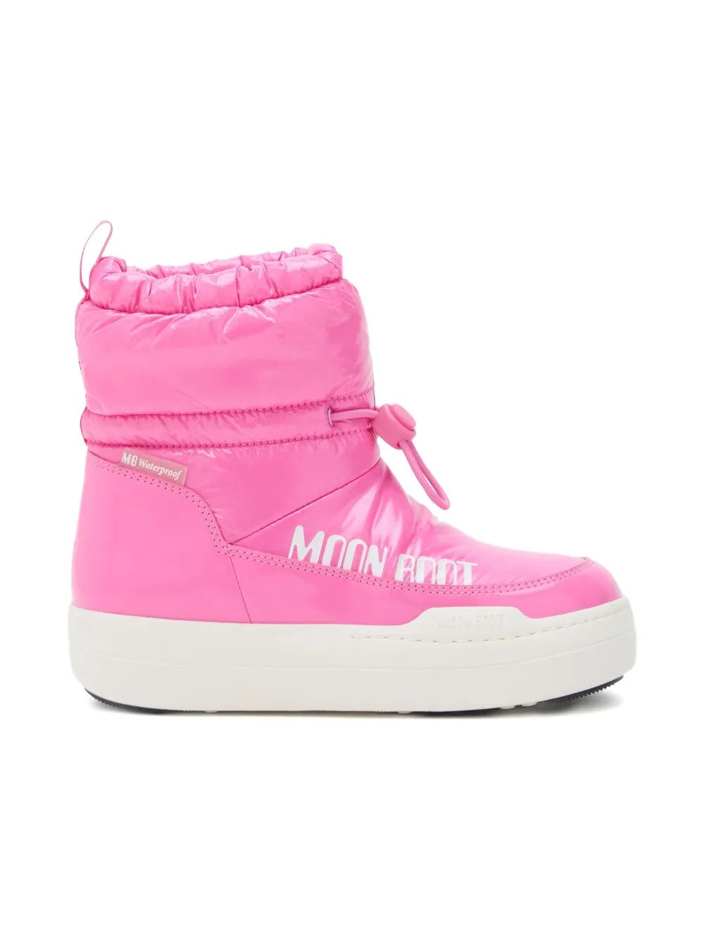 Moon Boot Kids quilted mid-calf snow boots Pink