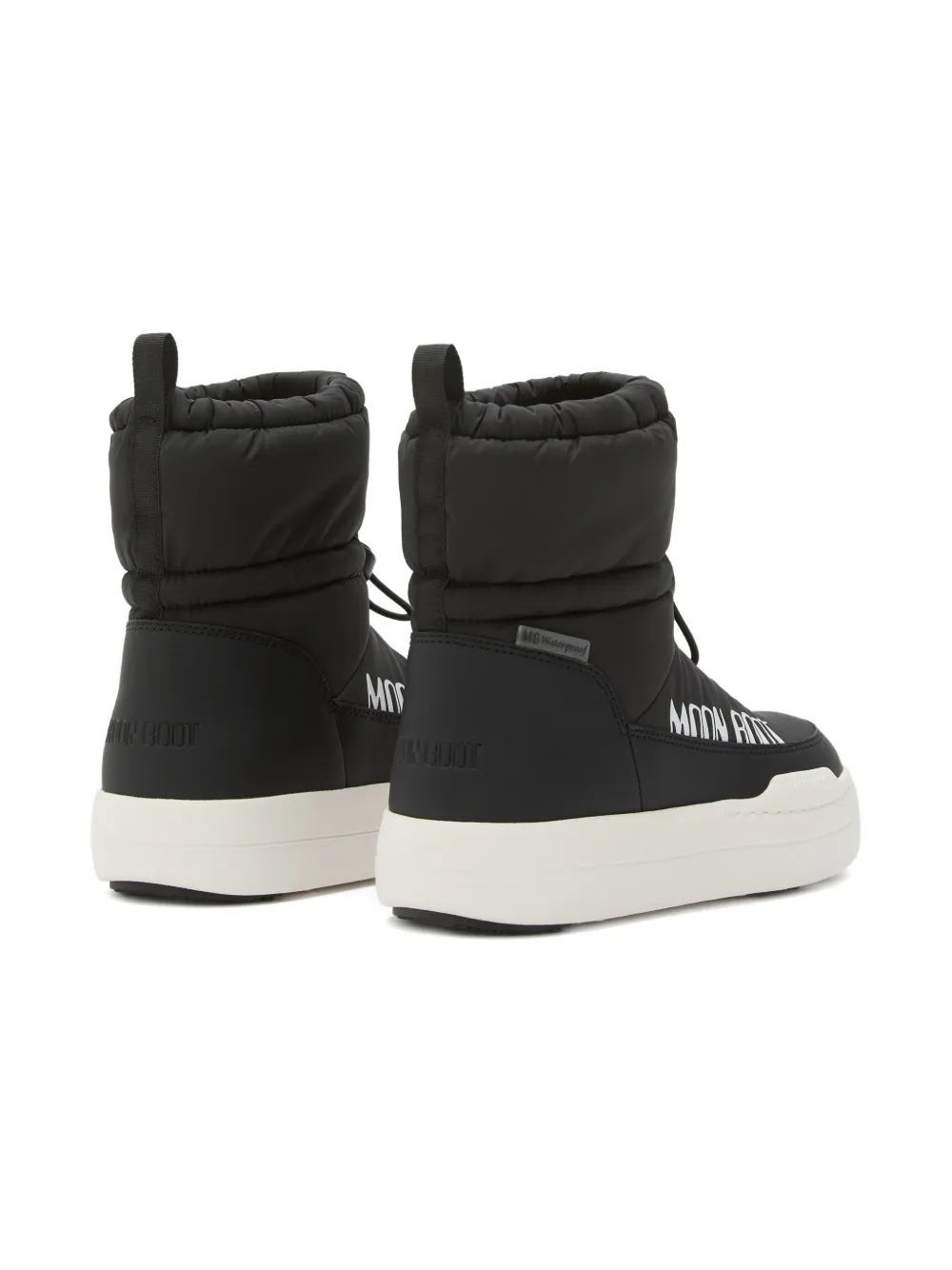 Moon Boot Kids Park Strap quilted snow boots Black