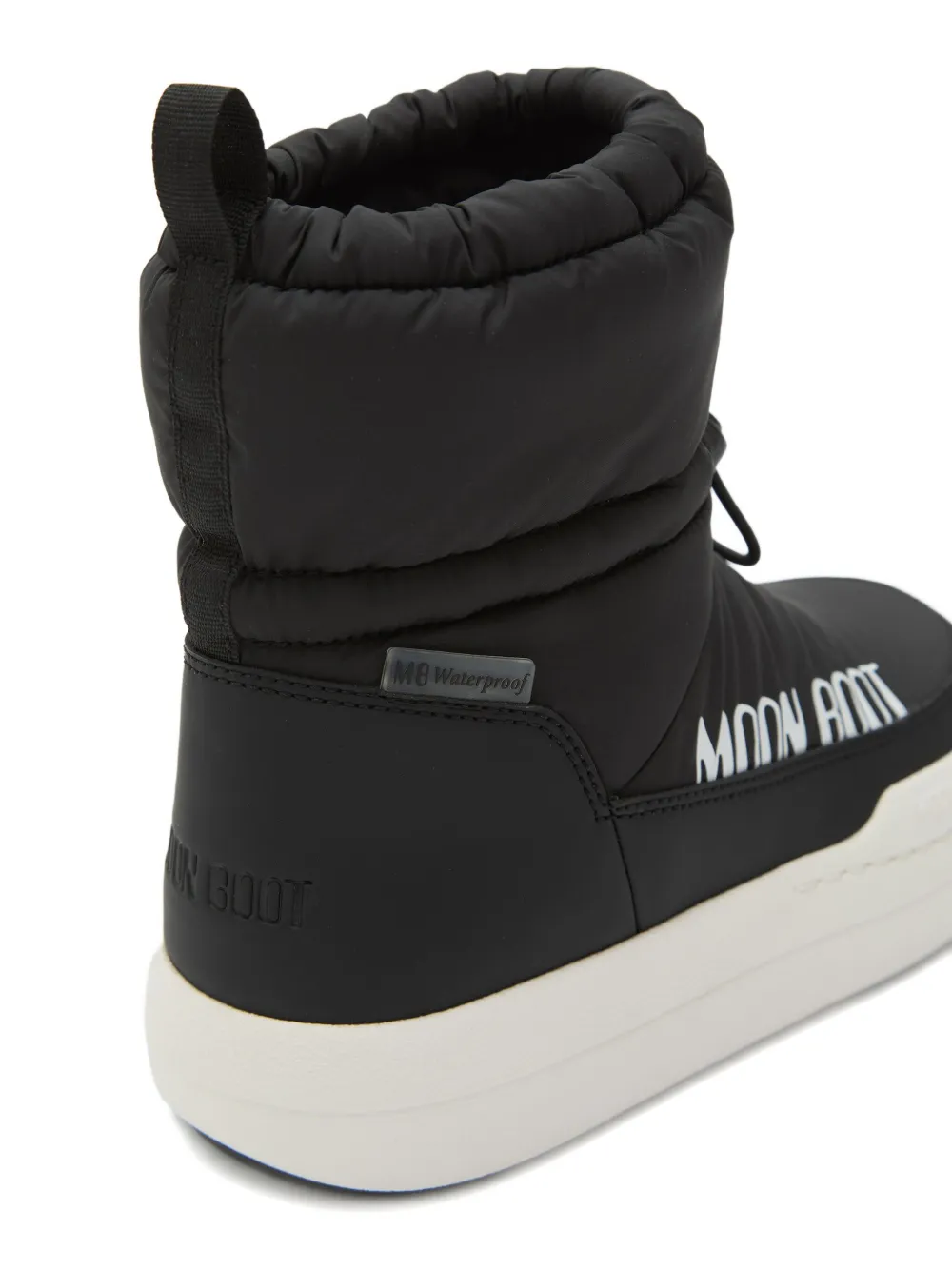 Moon Boot Kids Park Strap gewatteerde snowboots - Zwart