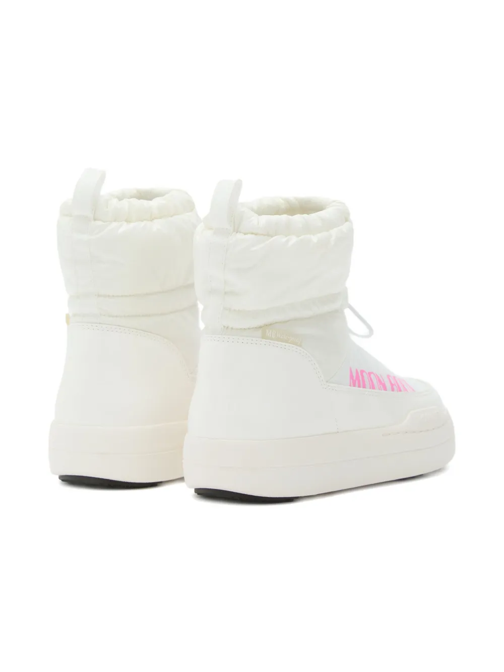 Moon Boot Kids padded mid-calf snow boots White