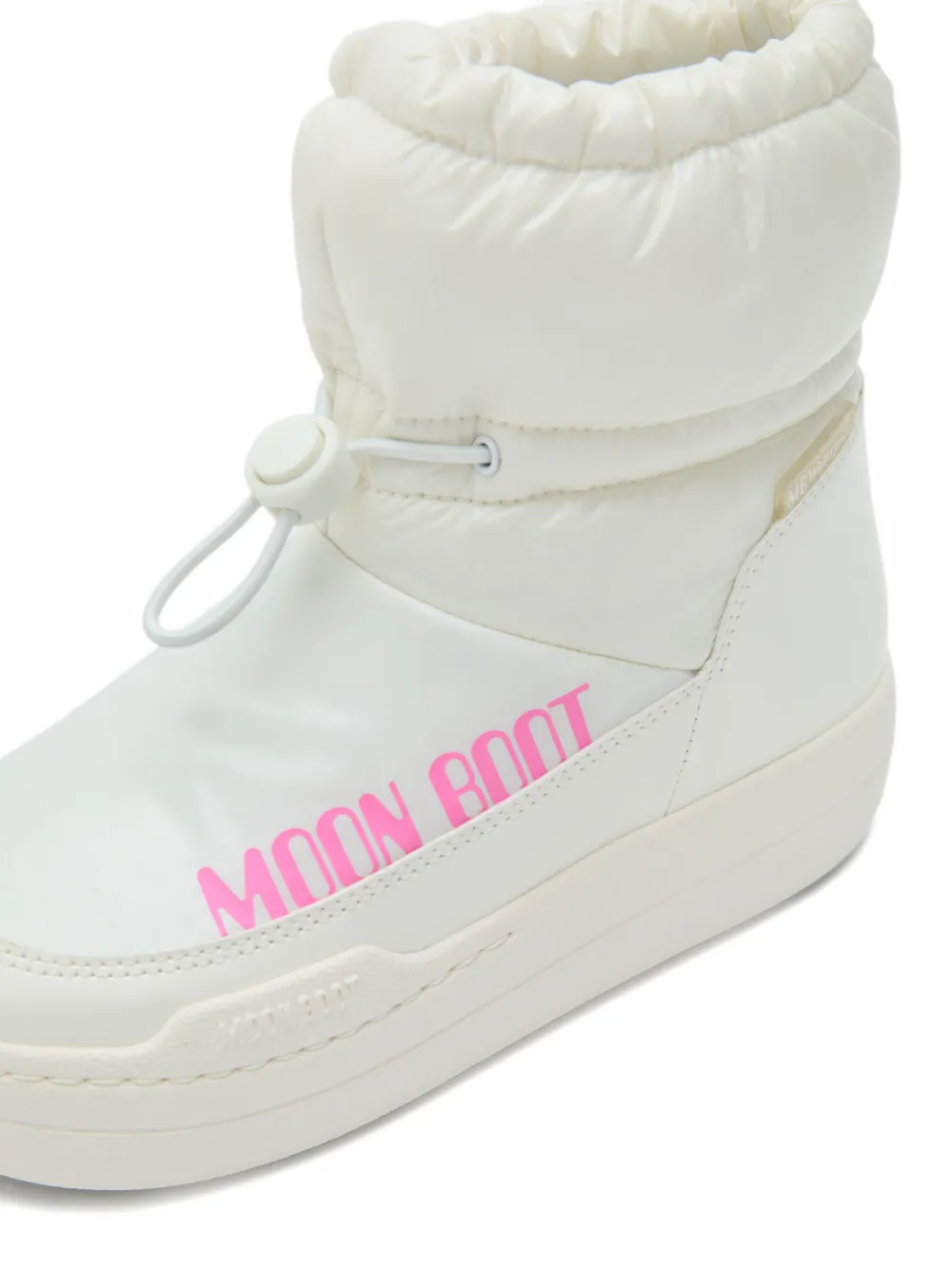 Moon Boot Kids padded mid-calf snow boots White