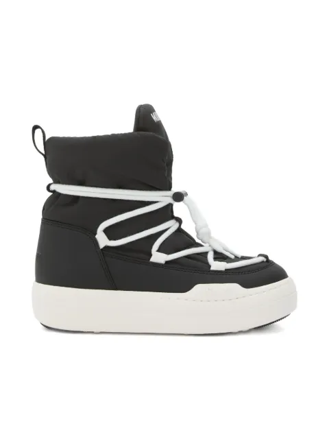 Moon Boot Kids Park Icon lace-up quilted snow boots