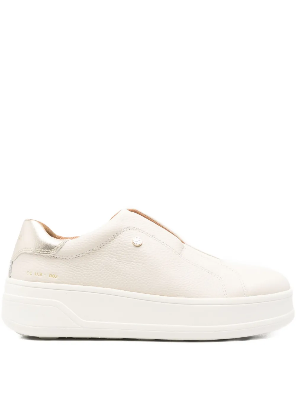 Geox Spherica slip-on platform sneakers Neutrals