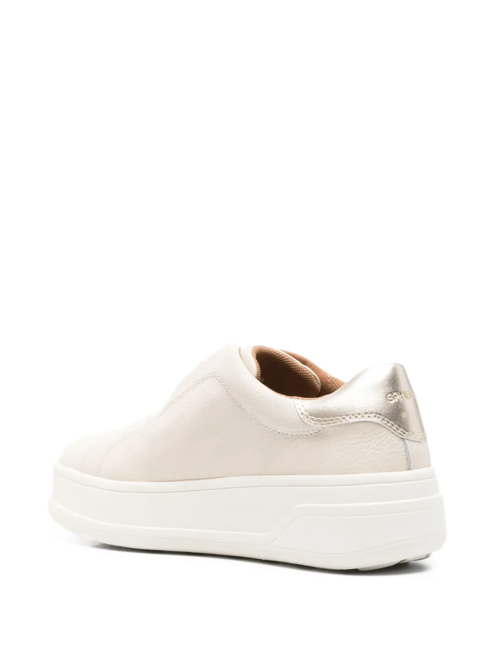 Geox Spherica slip-on platform sneakers Neutrals