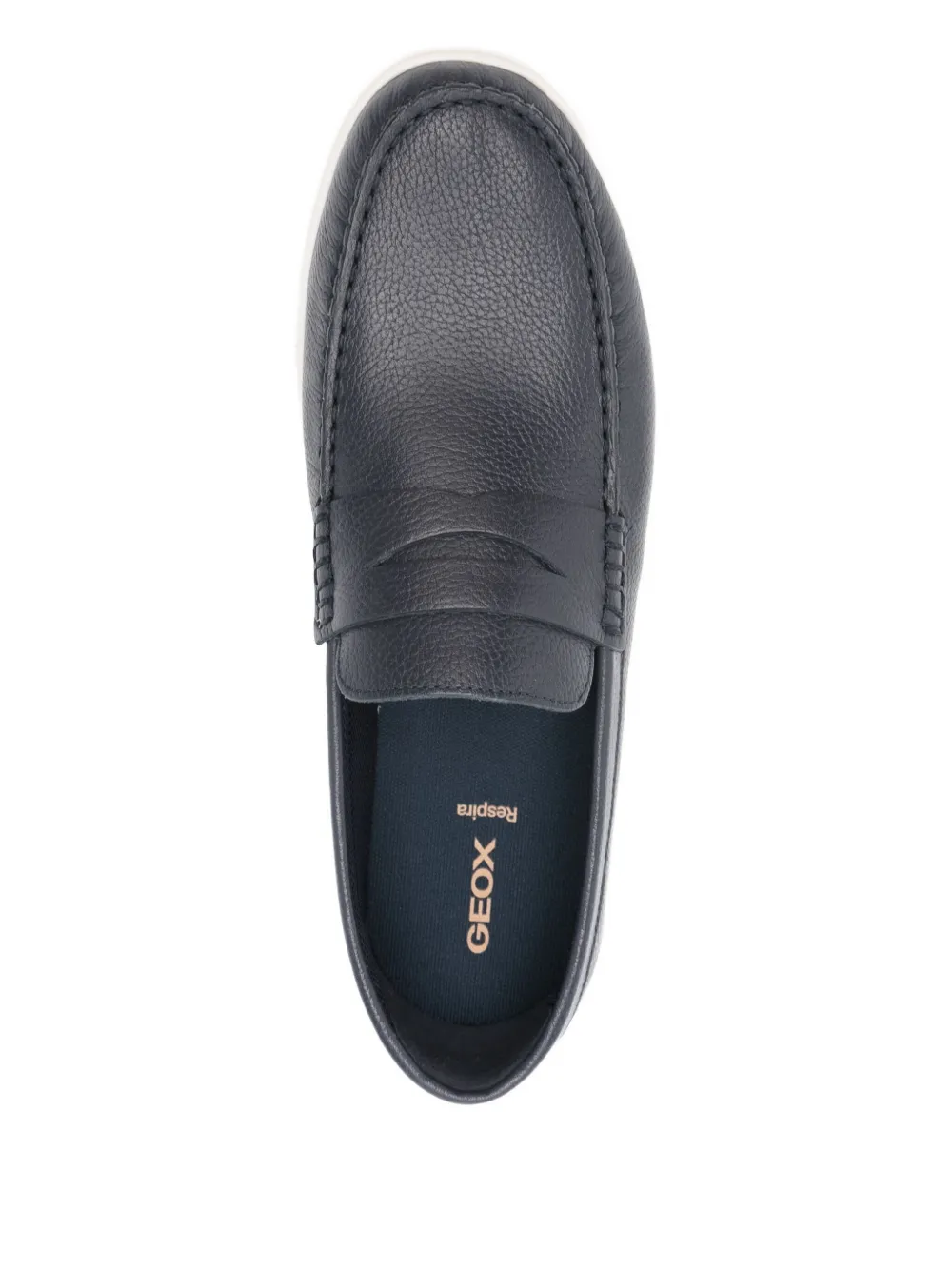 Geox penny-slot loafers Blue