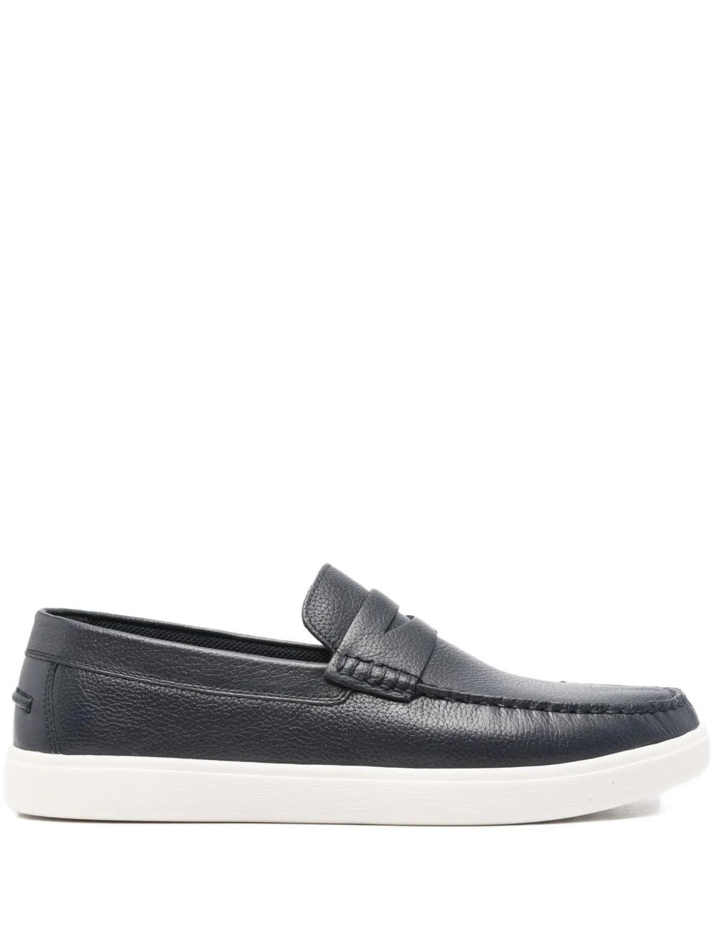 Geox penny-slot loafers Blue