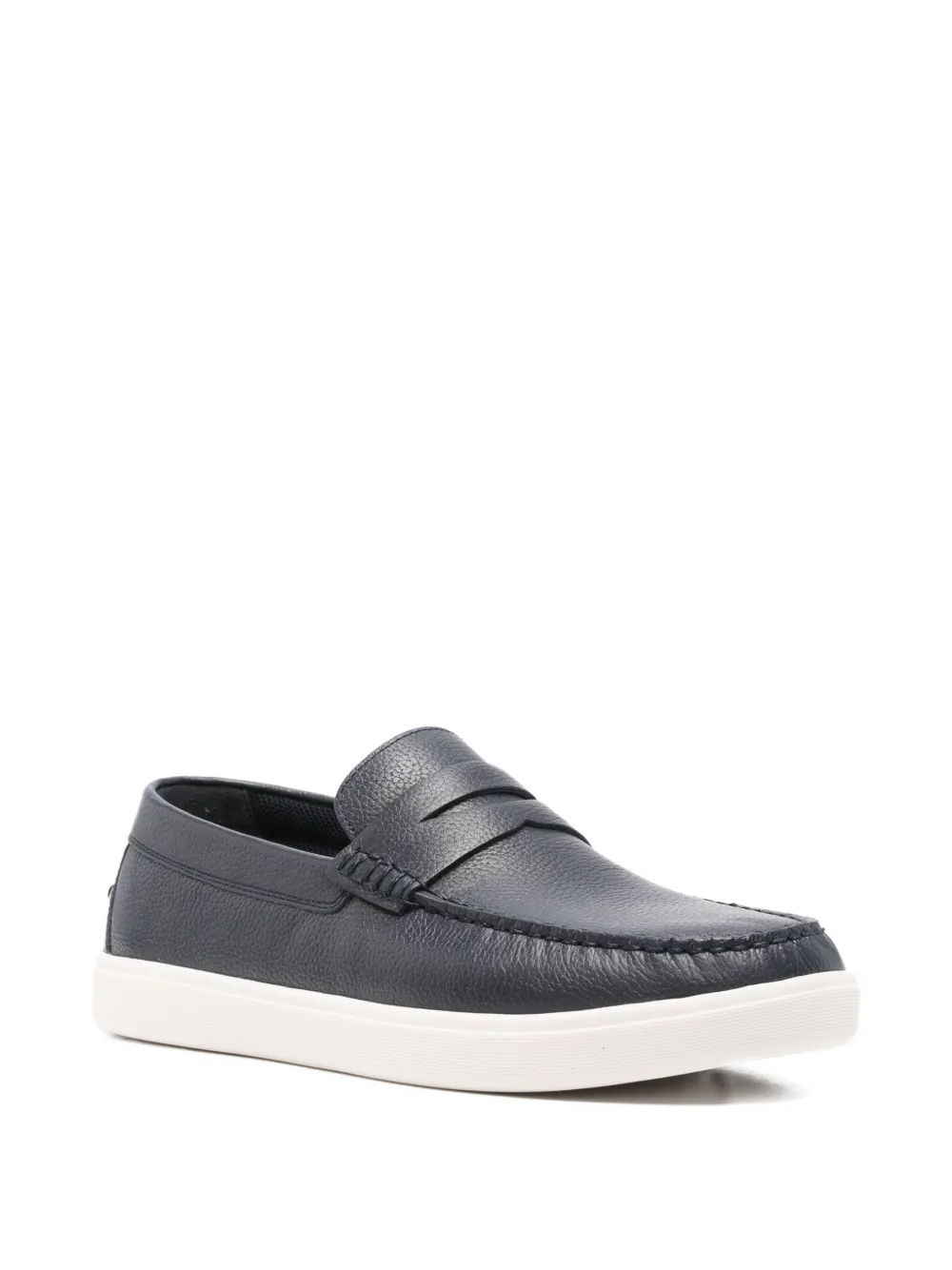 Geox penny-slot loafers Blue