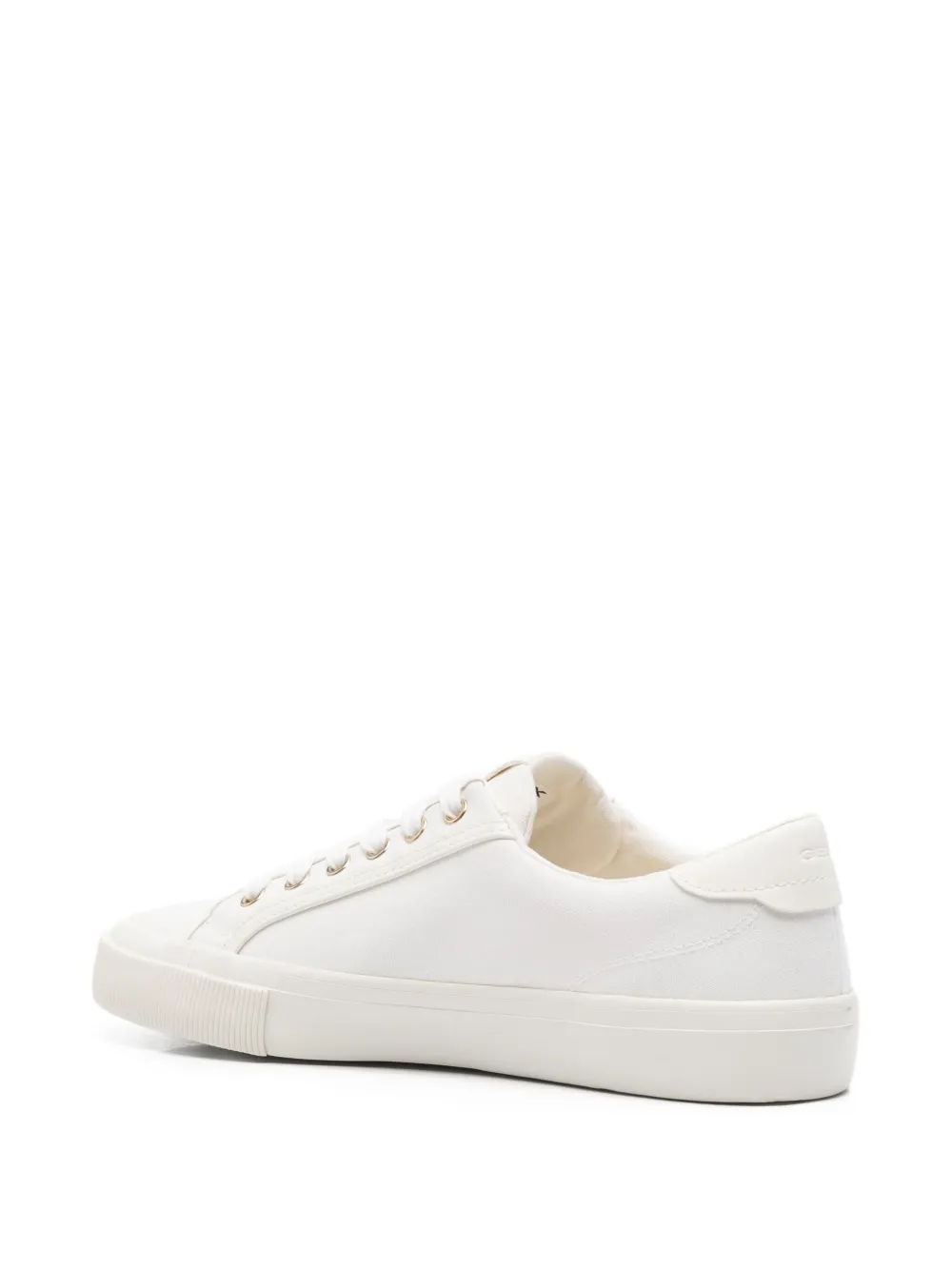 Geox Emmeleny Leisure lace-up flat sneakers White
