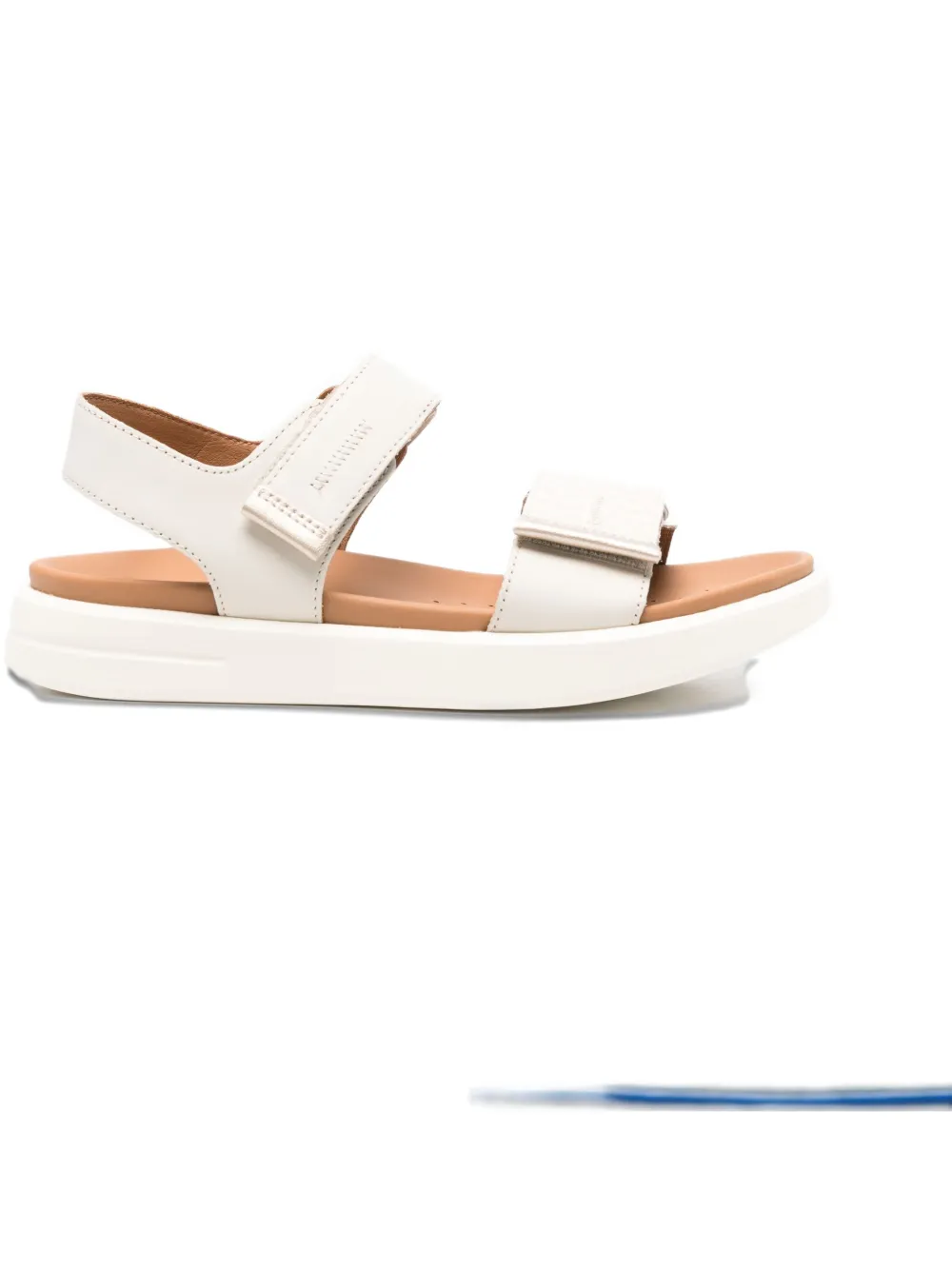 Geox Xand double-strap platform sandals Neutrals