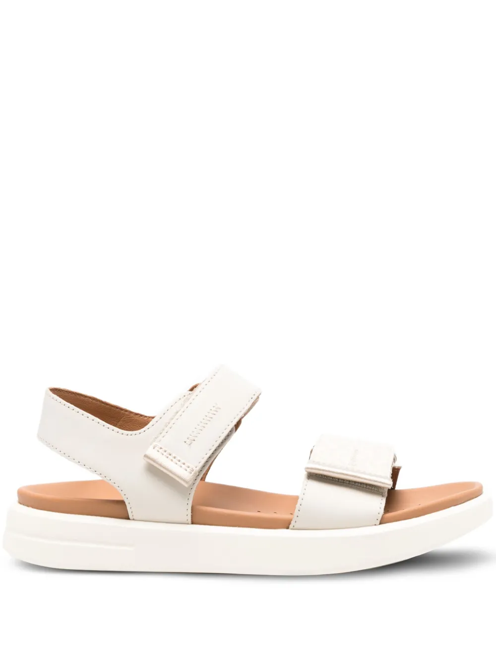 Geox Xand double-strap platform sandals Neutrals
