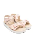Geox Kids Costarei polka-dot buckle sandals - Pink