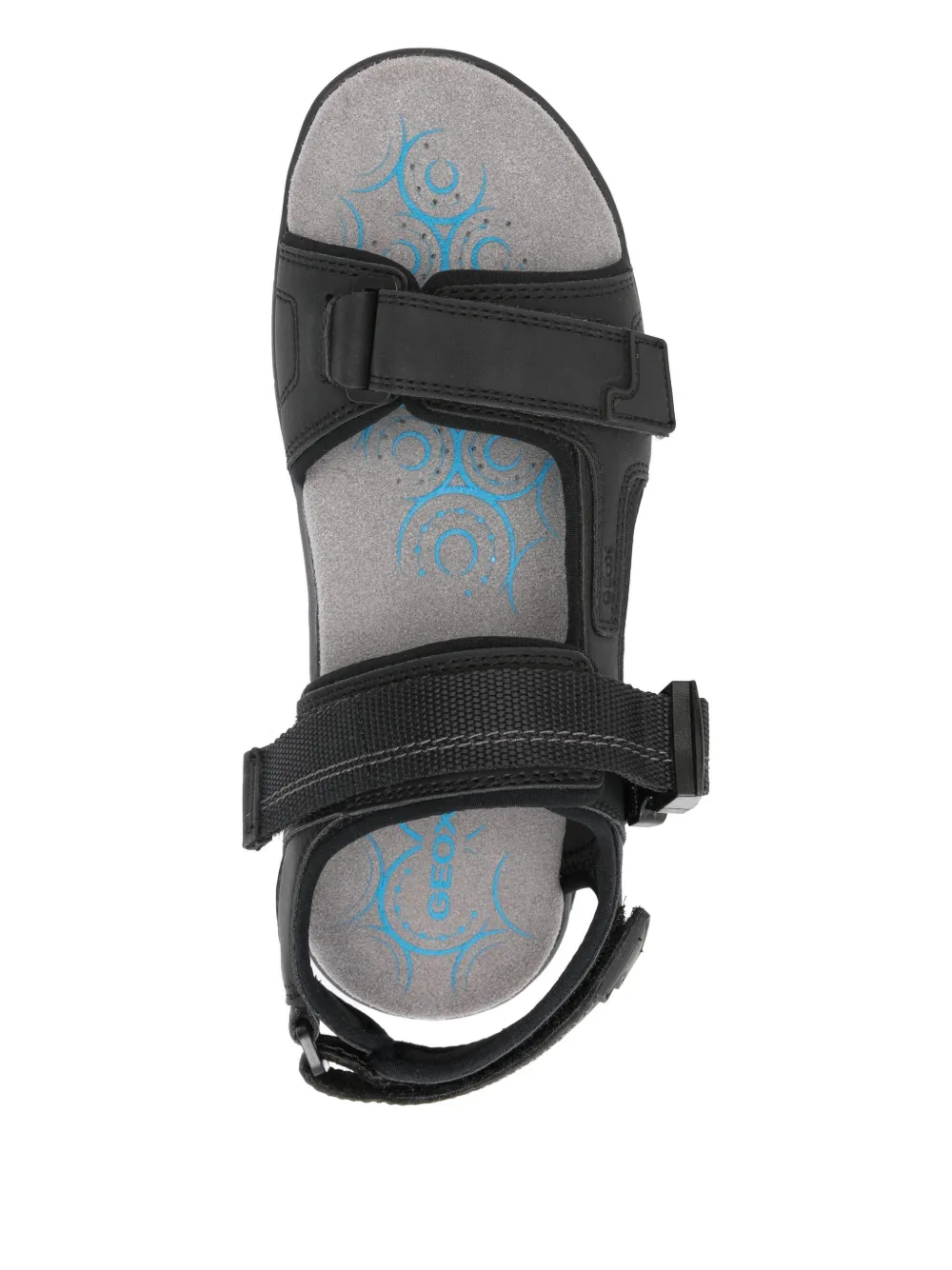 Geox buckle-strap sandals Black