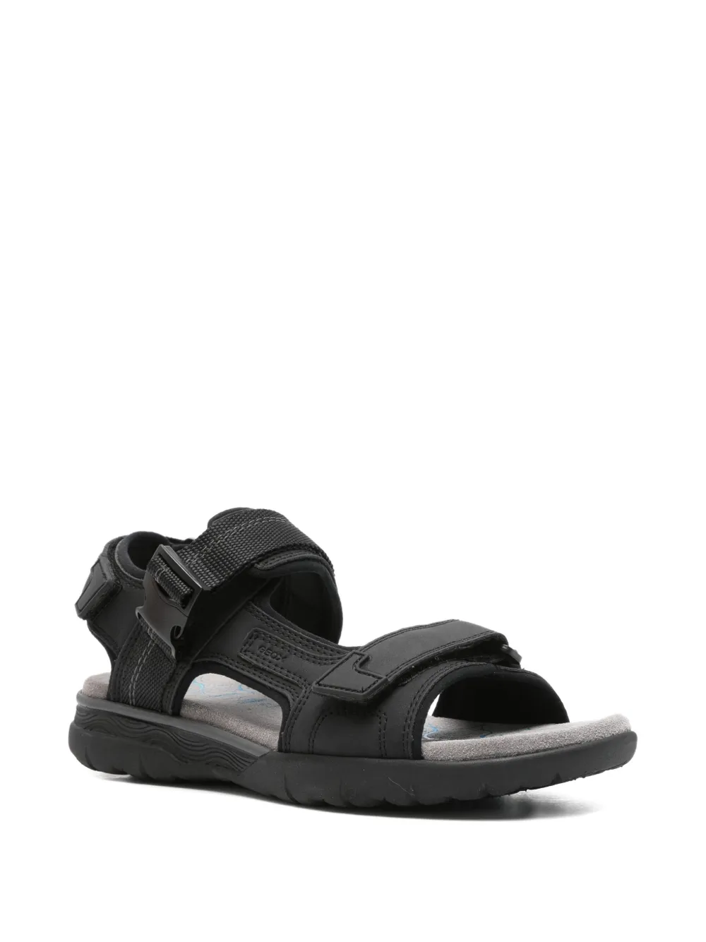 Geox buckle-strap sandals Black