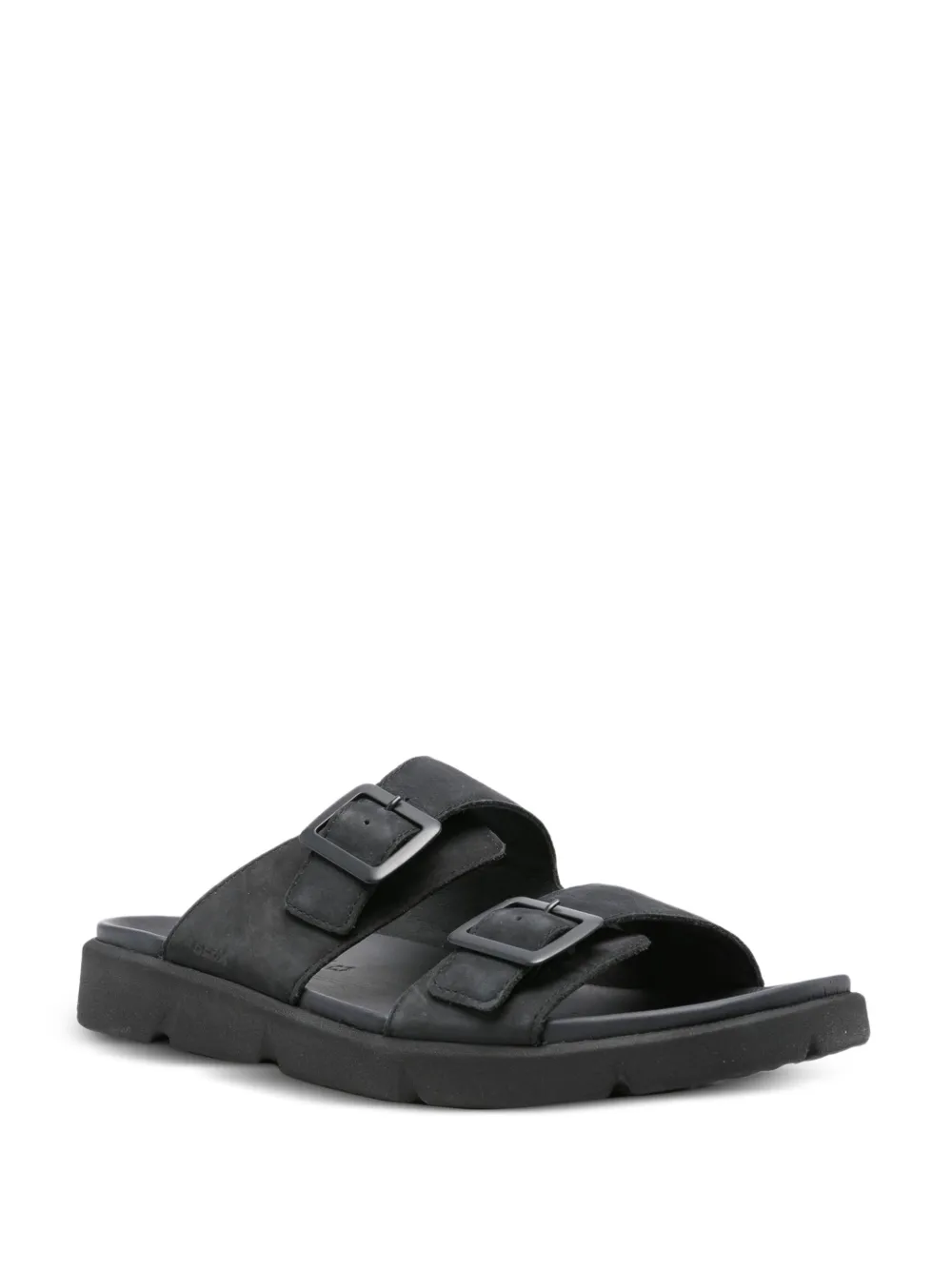Geox Xand leren sandalen met dubbele gesp - Blauw
