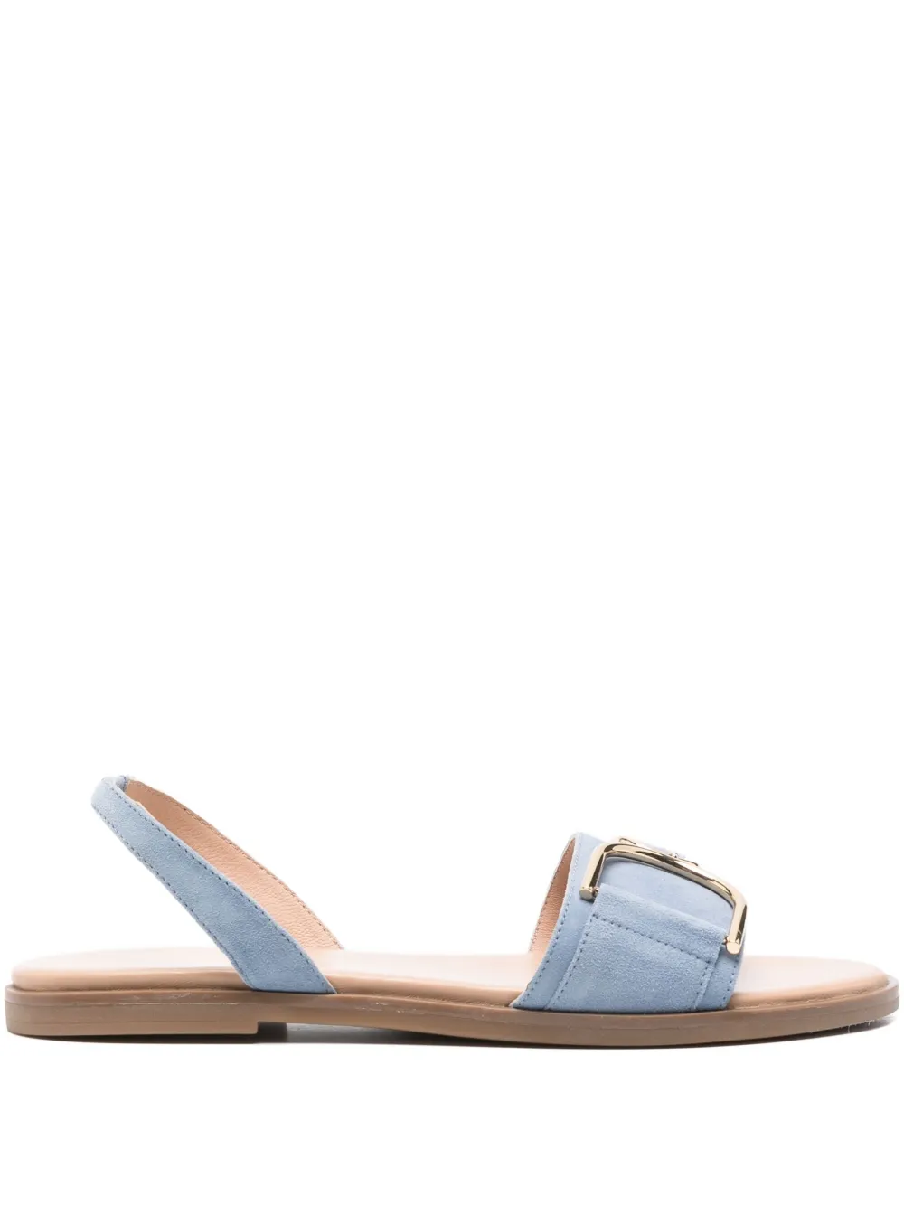 Geox Naileen buckle slingback sandals Blue