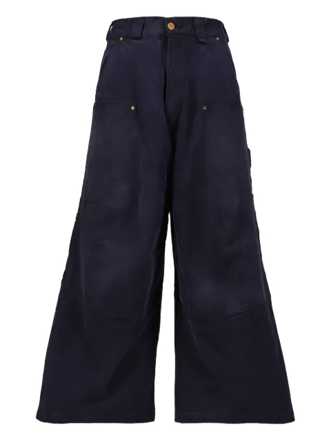 Willy Chavarria cotton wide-leg trousers