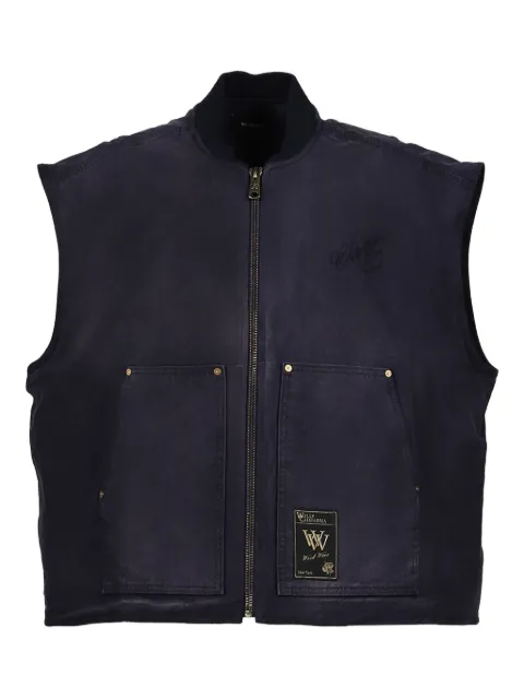 Willy Chavarria zip-up gilet