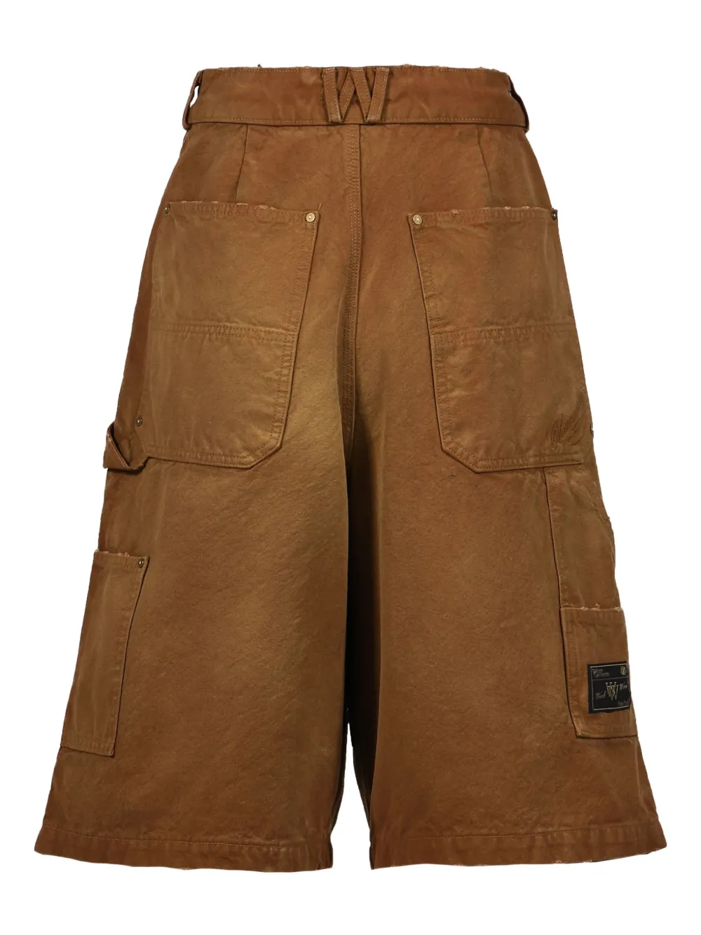 Willy Chavarria cotton wide-leg shorts | Bermuda Shorts | Image 2