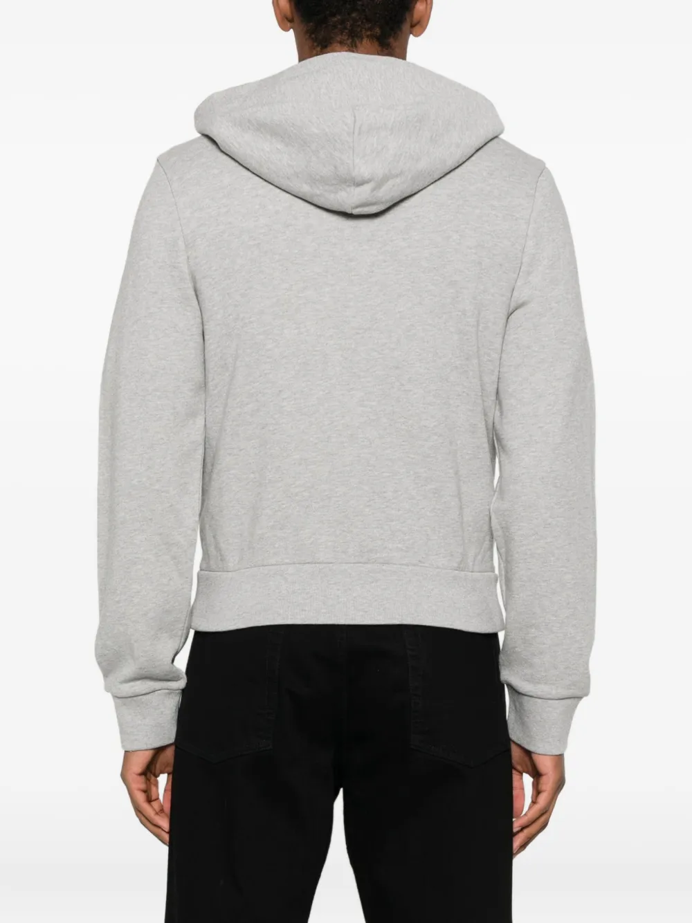 Moncler Hoodie met logopatch Grijs