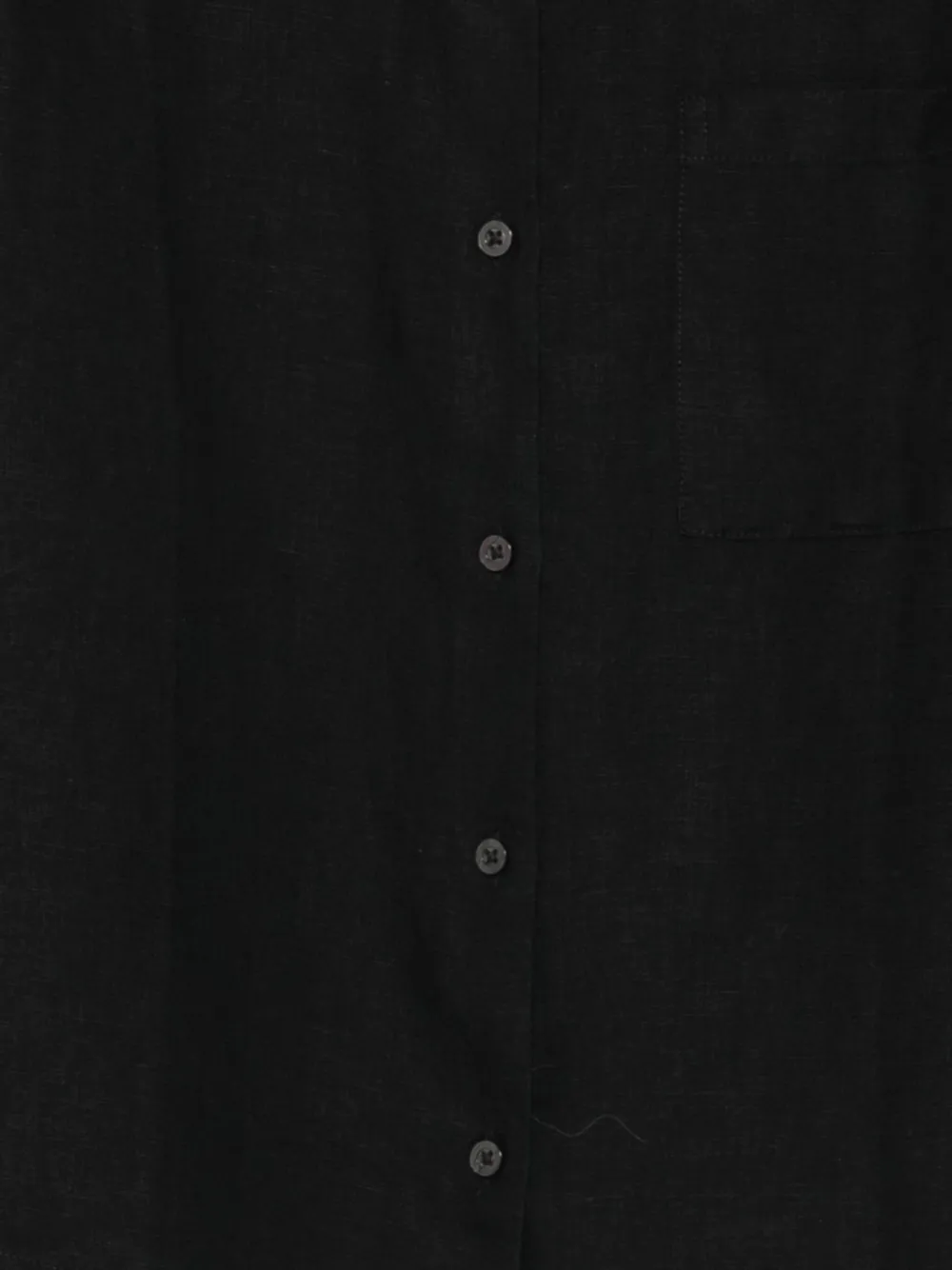 Marc O'Polo blouse met korte mouwen Zwart