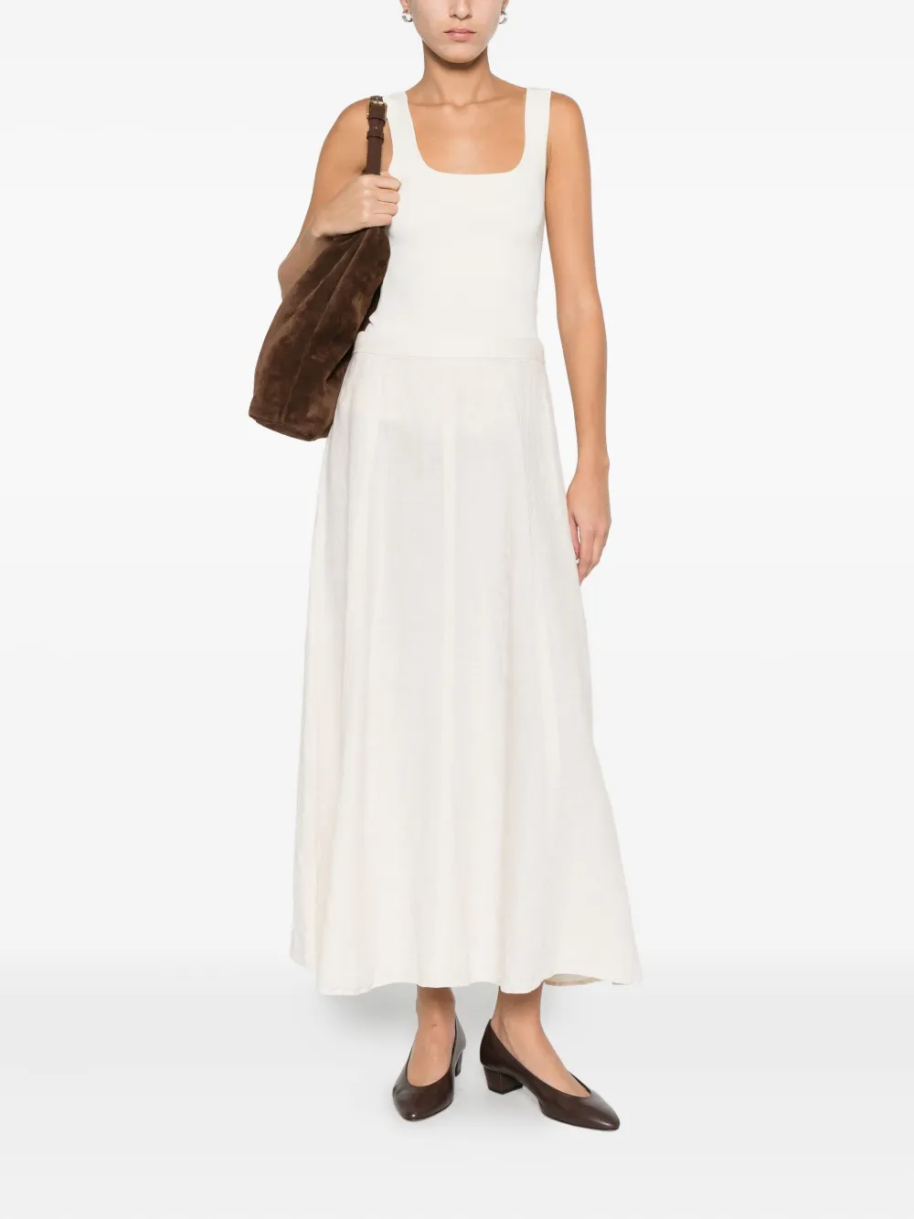 Marc O'polo M04011220071 Midi Skirt In White
